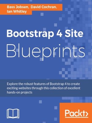 cover image of Bootstrap 4 Site Blueprints